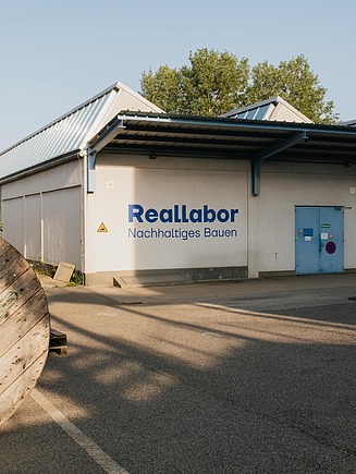 Industrial hall labelled 